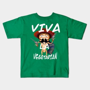 Viva la vegetarian Kids T-Shirt